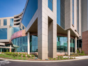 Exterior view of the new Crystal Spring Tower